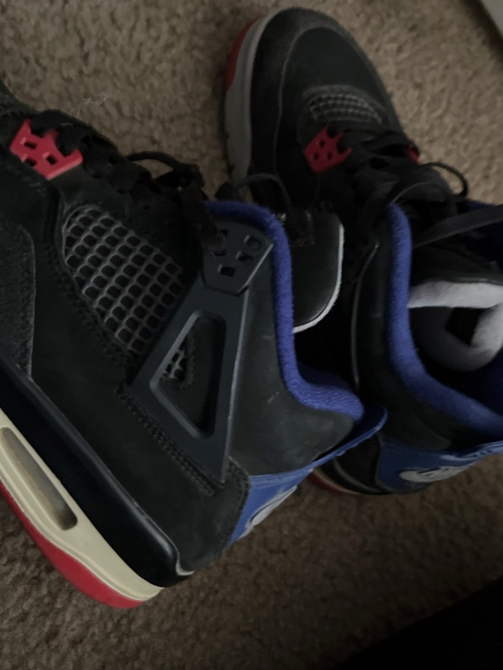 Jordan Kids Sneakers Black, Blue, Red - Picture 2 of 2